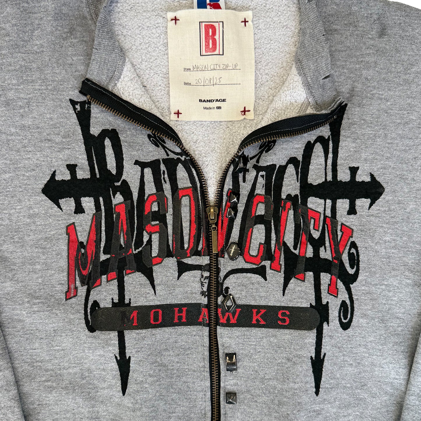 MASON CITY ZIP-UP CREWNECK