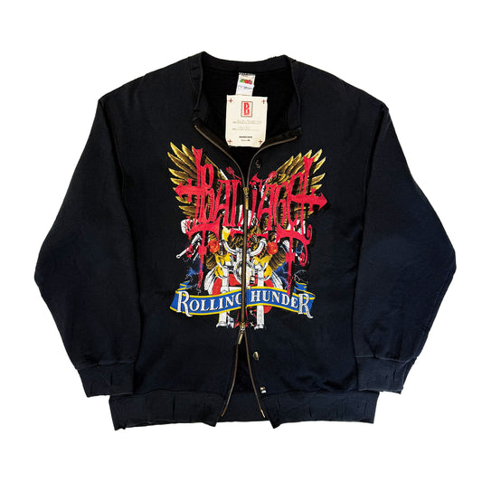 ROLLING THUNDER ZIP-UP CREWNECK